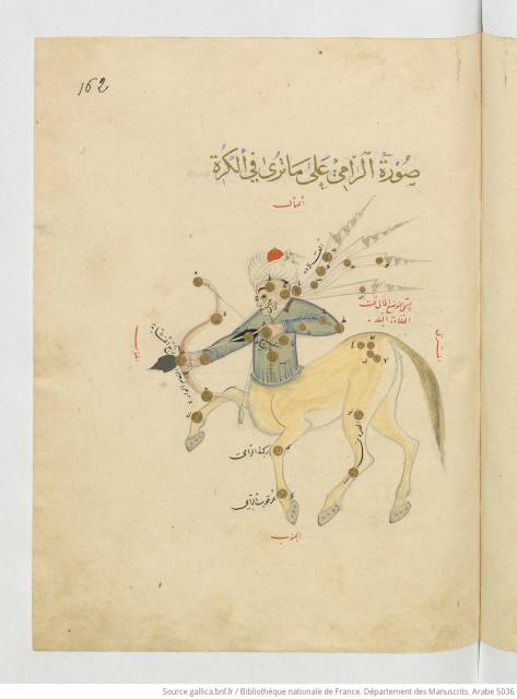 Catalogue des étoiles fixes, Sagittaire - Catalog of fixed stars, Sagittarius