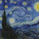 La nuit étoilée (cyprès et village) - Starry night (cypres and village)