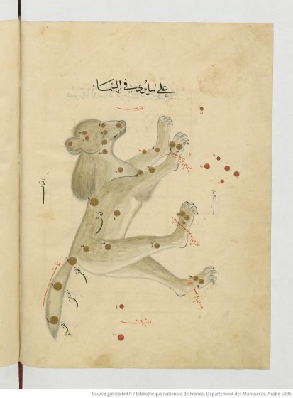 Catalogue des étoiles fixes, Grande Ourse - Catalog of fixed stars, Great Dipper