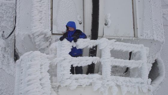 Antenne givrée - 2011